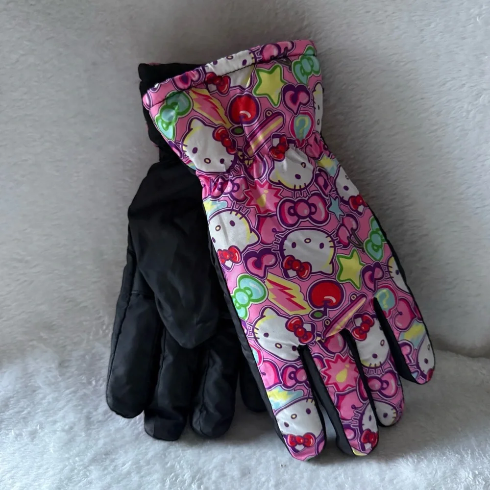 Hello‎ Kitty Colorful Kids Gloves Girls Size L-XL New